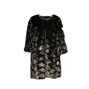 Genuine Mink Fur Coat Women’s Black NOT Vintage